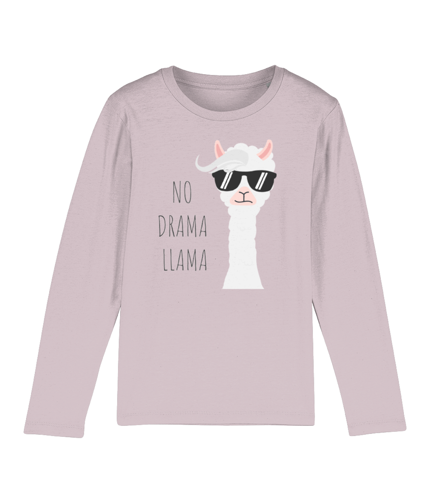 Kids' Long Sleeved Organic Cotton Top - No Drama Llama - Fairy Specs