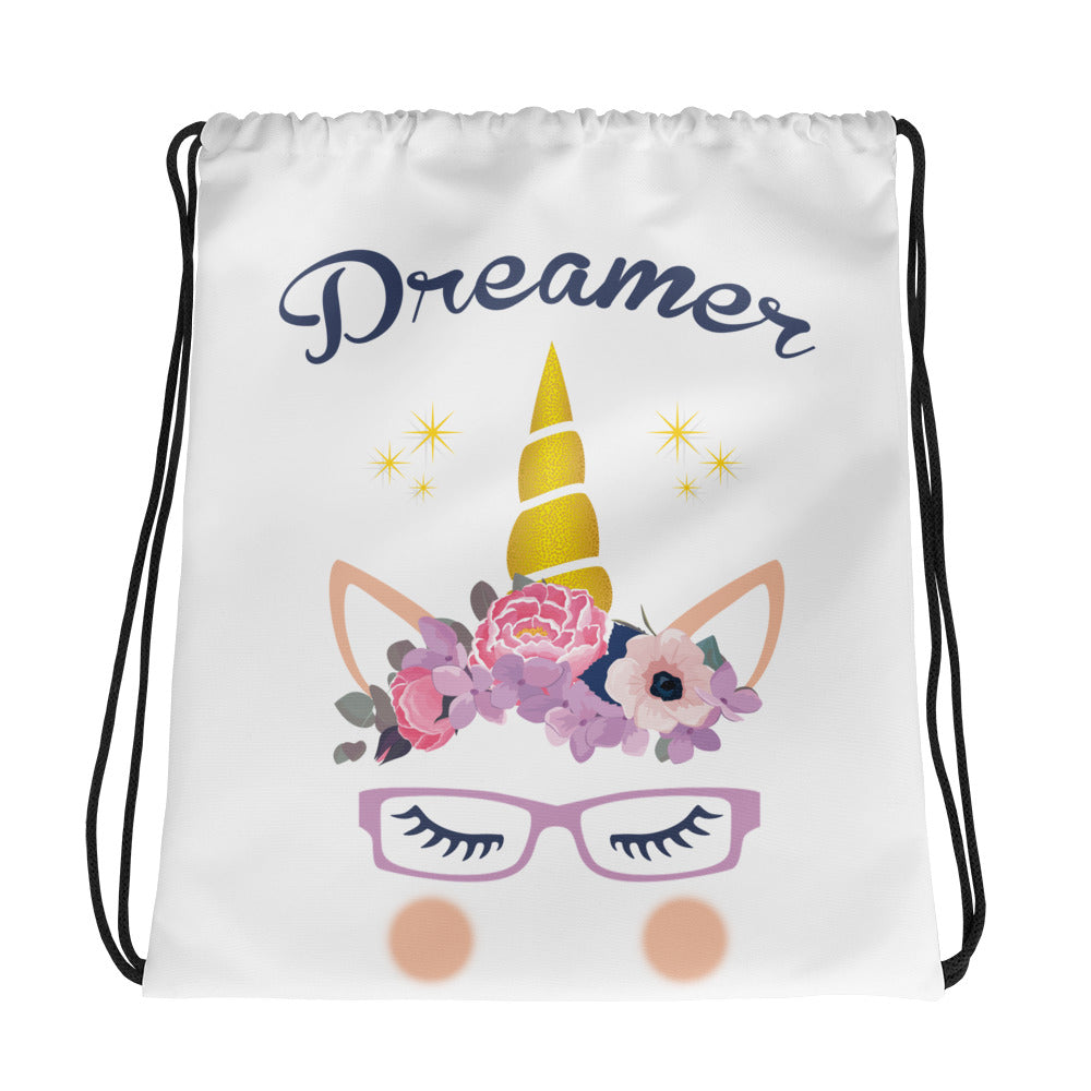 Dreamer - Unicorn drawstring bag - Fairy Specs