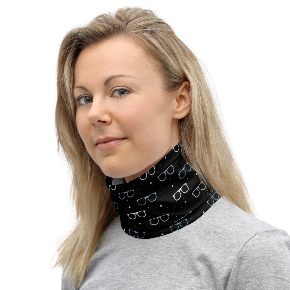 neck scarf face covering with glasses Ireland